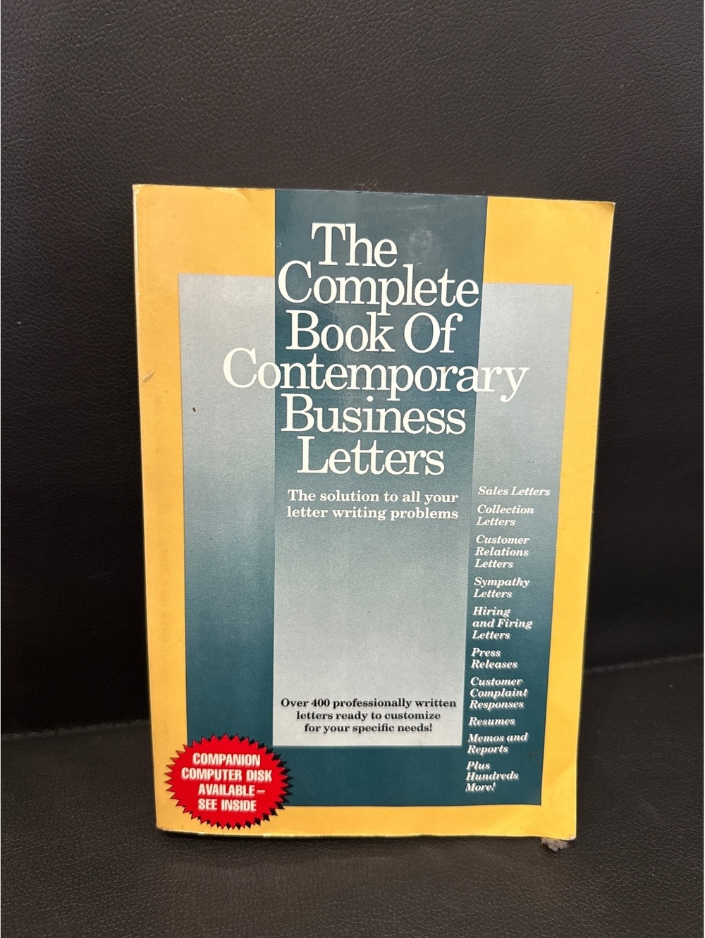The Complete Book of Contemporary Business Letters